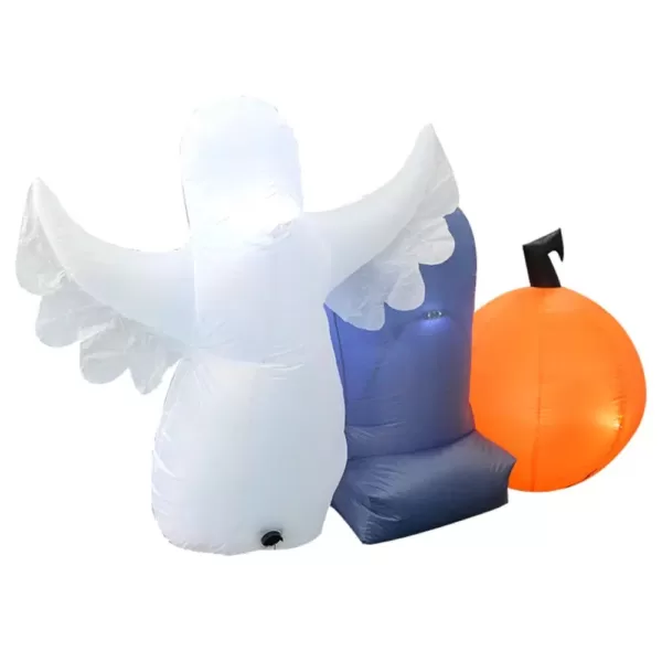 ALEKO 5.5 ft. Pre-Lit RIP Trio Halloween Inflatable