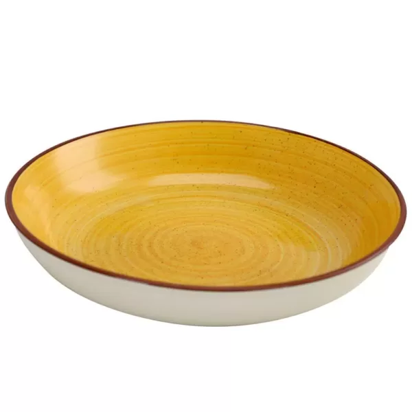 Gibson Home 12.05 oz. Assorted Colors Stoneware Pasta Bowls (4-Piece)