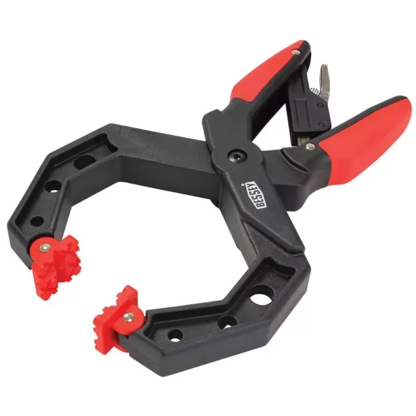 BESSEY 2 in. Capacity Square Jawed Ratcheting Hand Clamp