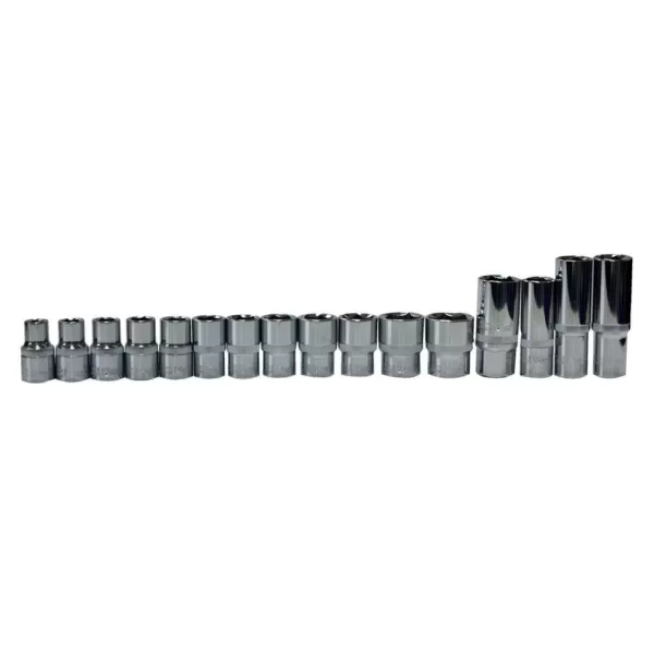 Best Value 1/2 in. Socket Set (21-Piece)