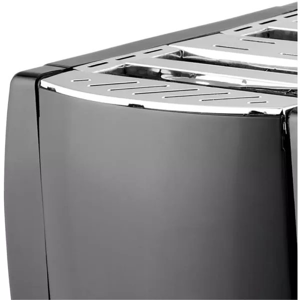 Brentwood Appliances 4-Slice Black Toaster with Cool-Touch Exterior