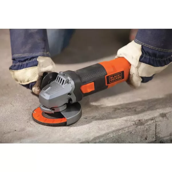 BLACK+DECKER 120-Volt 4-1/2 in. 6.5 Amp Angle Grinder