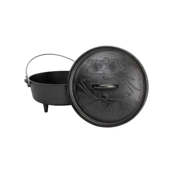 Lodge Wildlife Series 5-Piece Cast Iron Cookware Set in Black