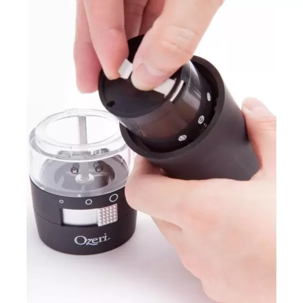 Ozeri Savore Soft Touch Electric Pepper Mill and Grinder