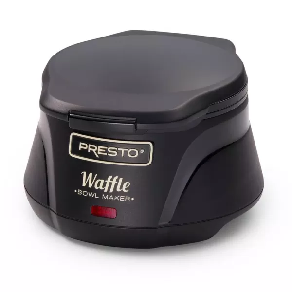 Presto Single Waffle Black Belgian Waffle Cone Maker