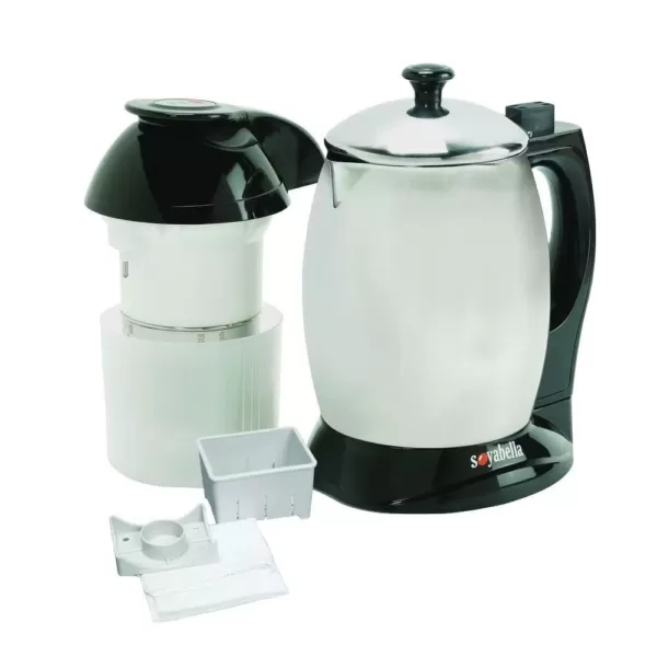 Tribest Soybella Black Stainless Steel Soy and Nutmilk Maker