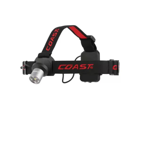 Coast HL5 175 Lumen LED Headlamp with Hardhat Compatibility