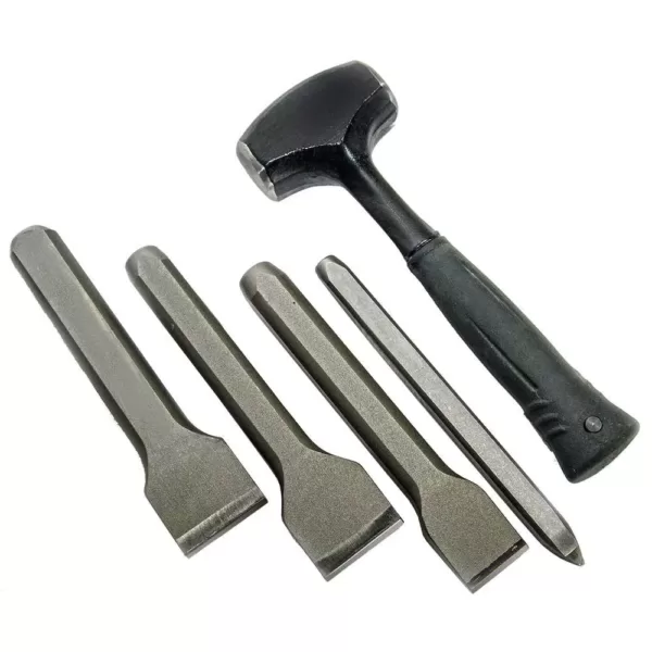 Bon Tool Stone Mason Carbide Chisel Set (6-Piece)