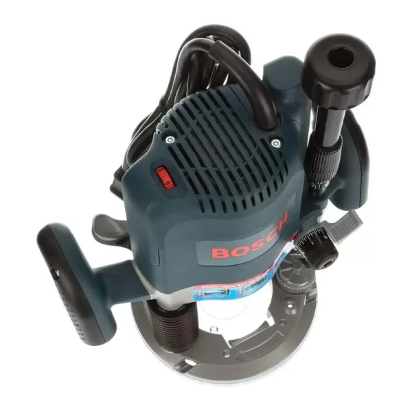 Bosch 15 Amp 3-1/2 in. Corded Variable Speed Plunge Router with Dust Collection System