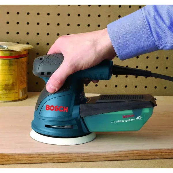 Bosch 2.5 Amp 5 in Corded Single Speed Palm Random Orbital Sander/Polisher