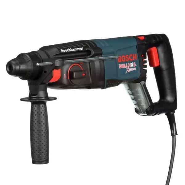 Bosch 8 Amp Corded 1 in. SDS-Plus Bulldog Xtreme Concrete/Masonry Variable Speed Rotary Hammer with Dust Shroud