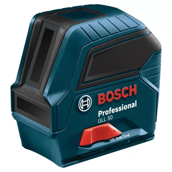 Bosch Factory Reconditioned 50 ft. Self Leveling Cross Line Laser Level