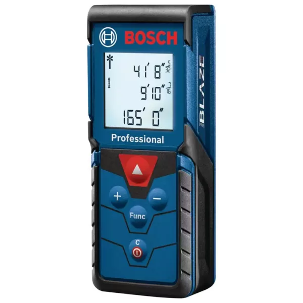 Bosch 165 ft. Laser Measurer with Bonus 30 ft. Cross Line Laser Level with Clamping Mount