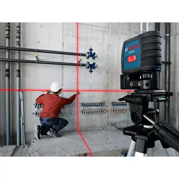 Bosch Compact Tripod with Extendable Height for Use with Line Lasers, Point Lasers, and Laser Measures