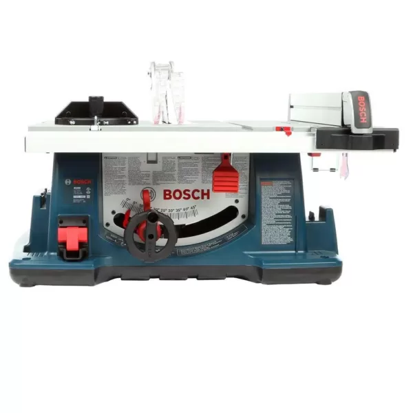 Bosch 15 Amp Corded 10 in. Table Saw Kit with 40-Tooth Carbide Blade