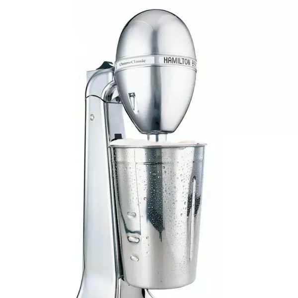 Hamilton Beach Drinkmaster 28 oz. Single Speed Classic Chrome Drink Mixer