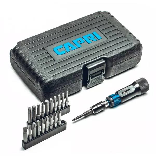 Capri Tools Certified 1.5 to 6 in. lbs. Precision Torque Screwdriver Set in 0.05 in. lb. Increments