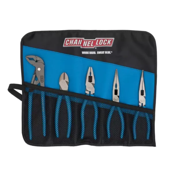 Channellock E SERIES High Leverage Plier Set with XLT Technology (5-Piece)