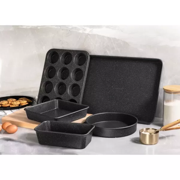 GRANITESTONE 20-Piece Aluminum Ultra-Durable Non-Stick Diamond Infused Cookware and Bakeware Set