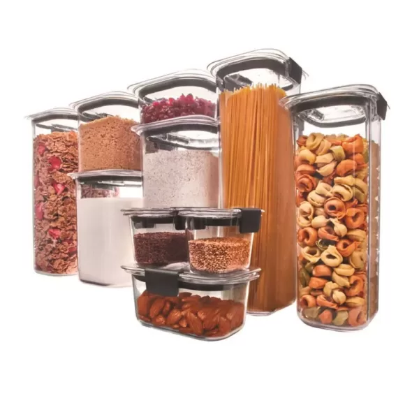 Rubbermaid Brilliance 10-Piece Pantry Food Storage Container Set