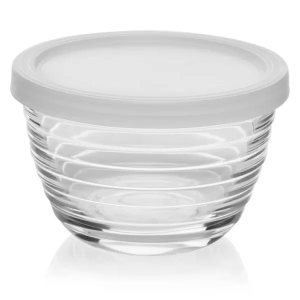 Libbey 8-piece Small Glass Bowl Set with Lids