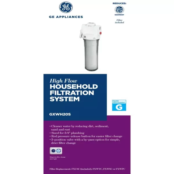 GE Whole House Water Filtration System