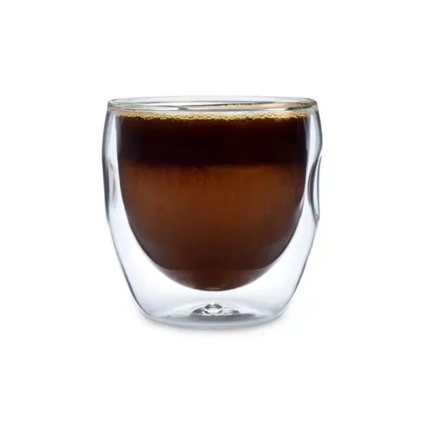 Ozeri Moderna Artisan Series Double Wall 8 oz. Beverage Glasses (Set of 8)