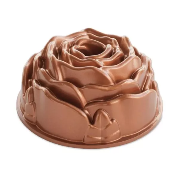 Nordic Ware Aluminum Rose Fluted Cake Pan