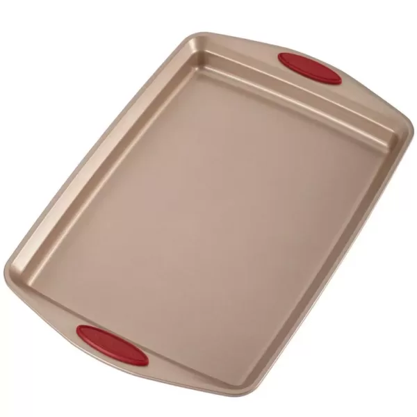 Rachael Ray Cucina 10-Piece Latte and Cranberry Bakeware Set