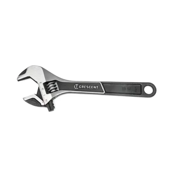 Crescent 6 in. and 10 in. Wide Jaw Adjustable Wrench Set (2-Piece)