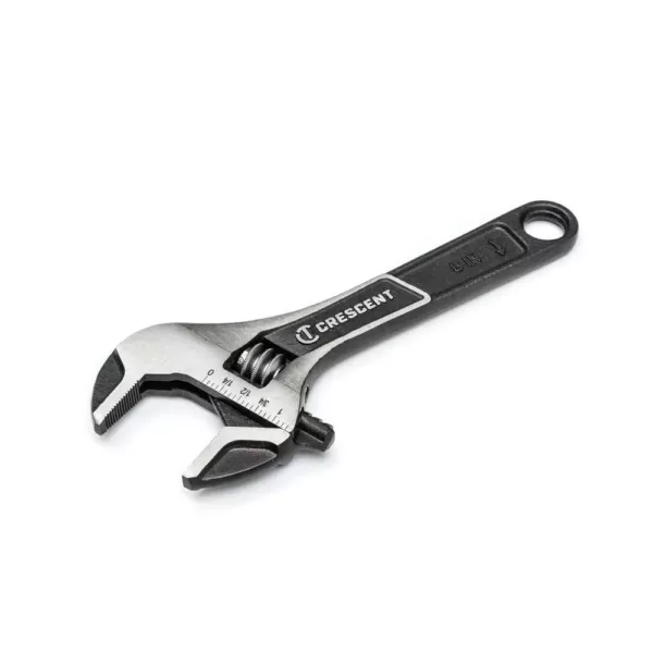 Crescent 6 in. and 10 in. Wide Jaw Adjustable Wrench Set (2-Piece)