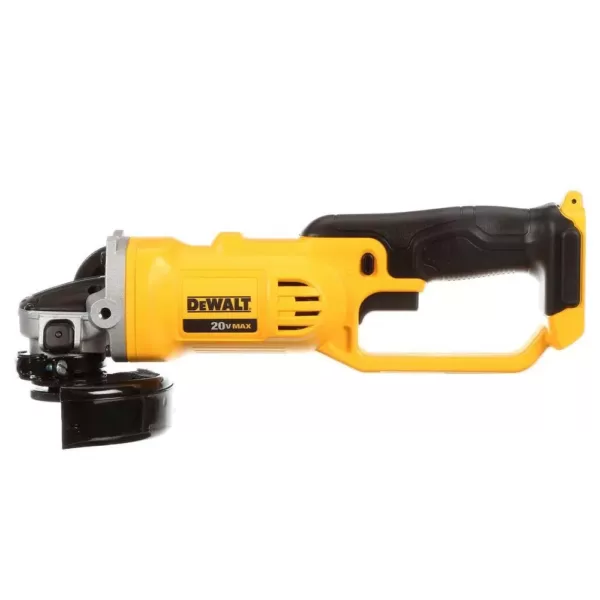 DEWALT 20-Volt MAX Cordless 4-1/2 in. to 5 in. Grinder (Tool Only)