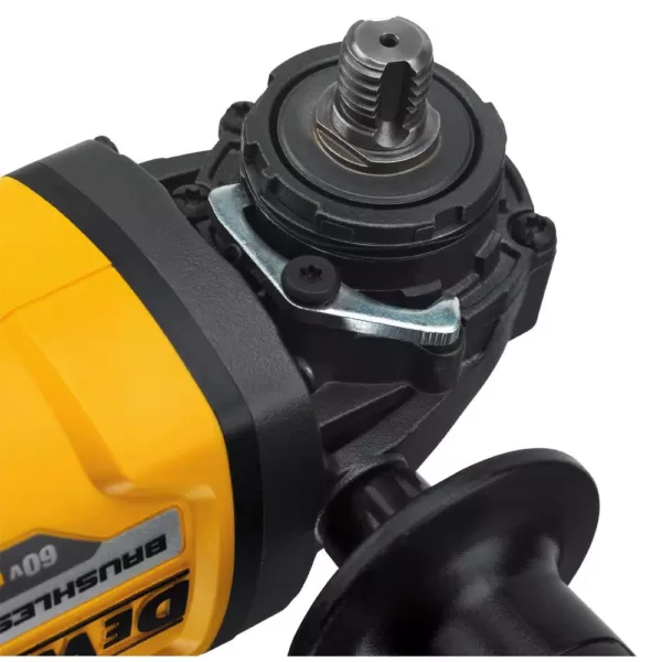 DEWALT FLEXVOLT 60-Volt MAX Cordless Brushless 4-1/2 in. Angle Grinder with Kickback Brake (Tool-Only)