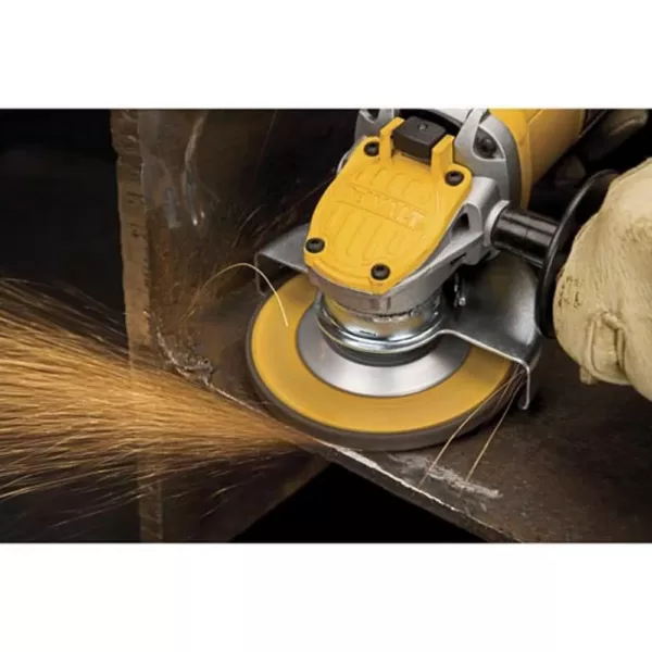 DEWALT 9-Amp Corded 4-1/2 in. Paddle Switch Small Angle Grinder without Lock-On