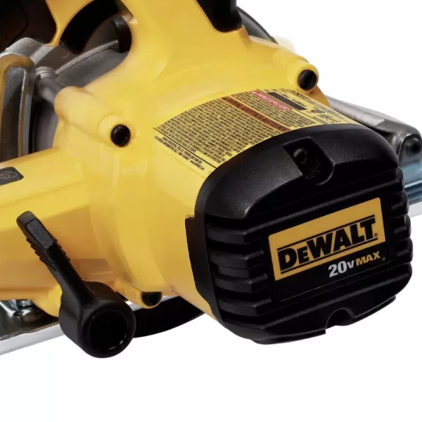 DEWALT 20-Volt MAX Cordless 5-1/2 in. Metal Cutting Circular Saw (Tool-Only)