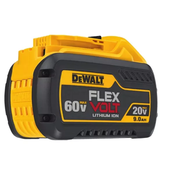 DEWALT FLEXVOLT 60-Volt MAX Cordless Brushless 7-1/4 in. Circular Saw with Brake with (1) FLEXVOLT 9.0Ah Battery