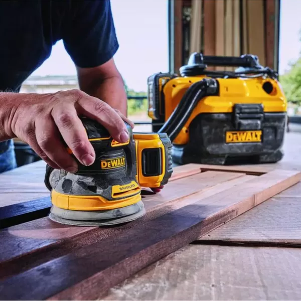 DEWALT 20-Volt MAX XR Li-Ion Cordless Brushless 5 in. Random Orbital Sander (Tool-Only) with 20-Volt Li-Ion (1) 5.0Ah Battery