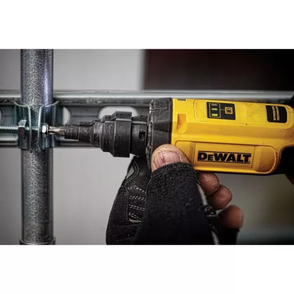 DEWALT 8-Volt MAX Cordless Gyroscopic Screwdriver with Conduit Reamer, (2) 1.0Ah Batteries, Charger & Bag