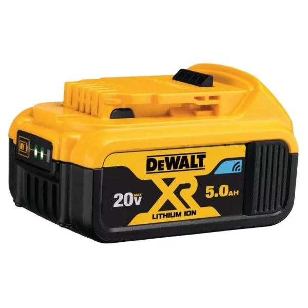 DEWALT 20-Volt MAX XR with Tool Connect Cordless Brushless 1/2 in. Hammer Drill/Driver (2) 20-Volt 5.0Ah Batteries & Charger