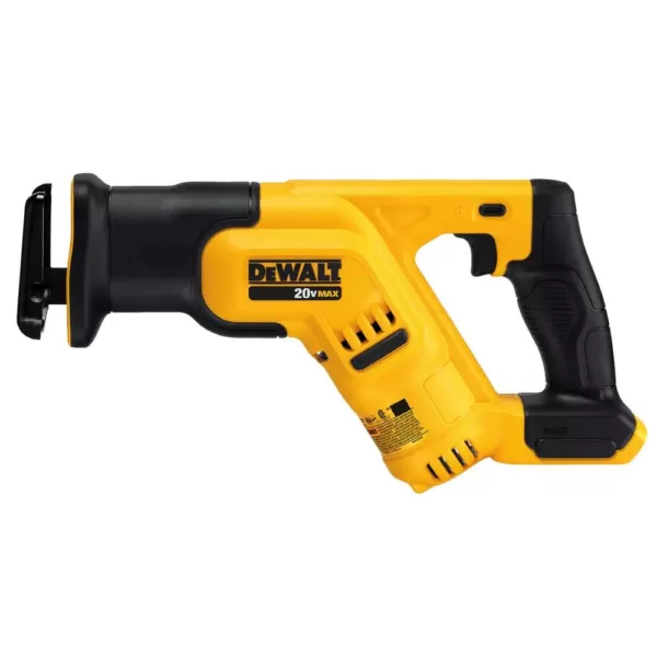 DEWALT 20-Volt MAX XR Cordless Brushless 3-Speed 1/4 in. Impact Driver with (2) 20-Volt 4.0Ah Batteries & Reciproacting Saw