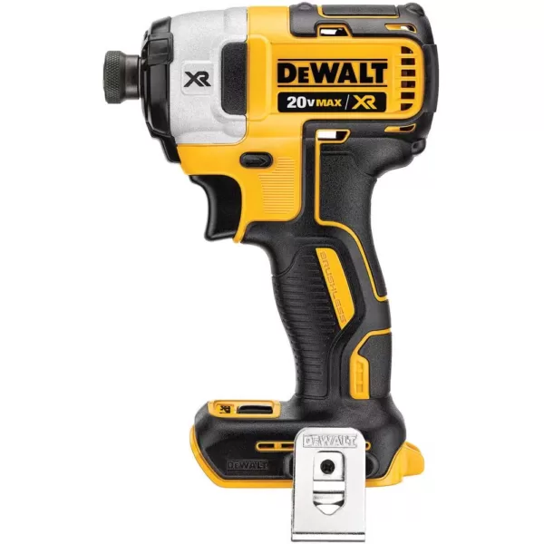 DEWALT 20-Volt MAX XR Cordless Brushless 3-Speed 1/4 in. Impact Driver with (2) 20-Volt 4.0Ah Batteries & Reciproacting Saw