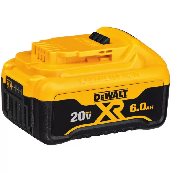 DEWALT 20-Volt MAX XR Cordless Brushless Jigsaw with (1) 20-Volt Battery 6.0Ah, (1) 20-Volt Battery 4.0Ah & Charger