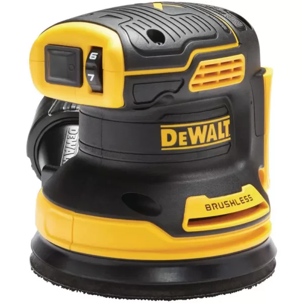 DEWALT 20-Volt MAX XR Cordless Brushless Jigsaw with 5 in. Random Orbital Sander & (2) 20-Volt 5.0Ah Batteries