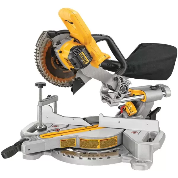 DEWALT 20-Volt MAX Cordless 7-1/4 in. Sliding Miter Saw with (1) 20-Volt Battery 4.0Ah