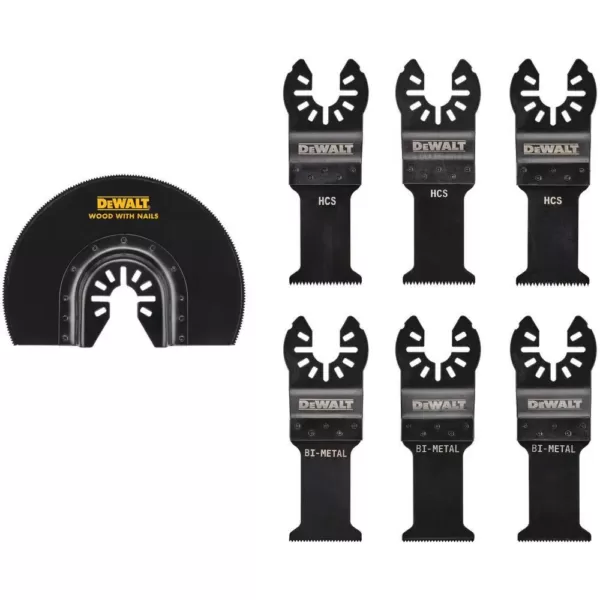 DEWALT Oscillating Blade Set (7-Piece)