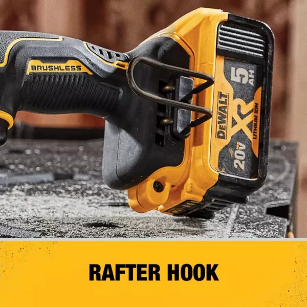 DEWALT ATOMIC 20-Volt MAX Cordless Brushless Compact 1/2 in. Drill/Driver, (2) 20-Volt 1.3Ah Batteries & 4-1/2 in. Circular Saw