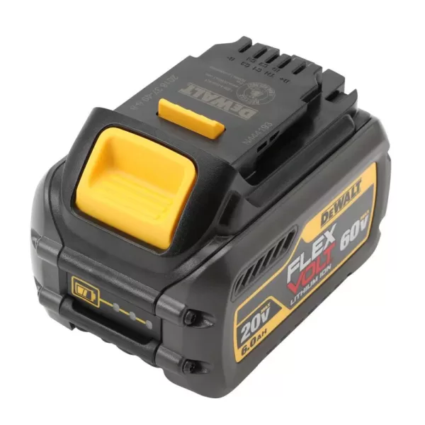 DEWALT FLEXVOLT 20-Volt/60-Volt MAX Lithium-Ion 6.0Ah Battery Pack (4-Pack)