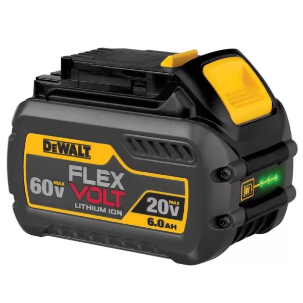 DEWALT FLEXVOLT 20-Volt/60-Volt MAX Lithium-Ion 6.0Ah Battery Pack (4-Pack)