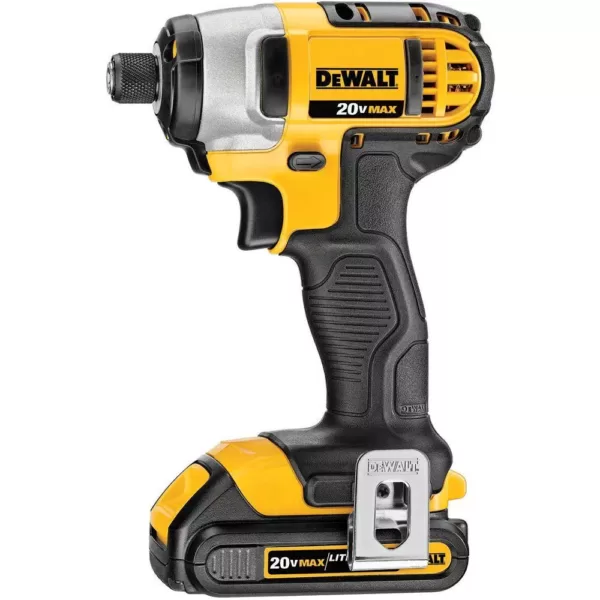 DEWALT 20-Volt MAX Cordless Drill/Impact Combo Kit (2-Tool) with (2) 20-Volt 1.5Ah Batteries, Charger & Bag