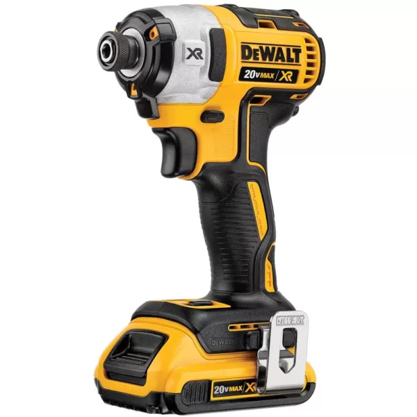 DEWALT 20-Volt MAX XR Cordless Brushless Hammer Drill/Impact Combo Kit (2-Tool) with (1) 4.0Ah, (1) 2.0Ah Battery & Recip Saw